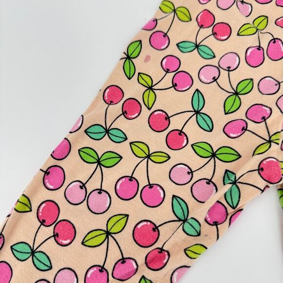Posh Peanut Cherry Short Sleeve Pajama Set 3T-4T - Picture 10 of 10